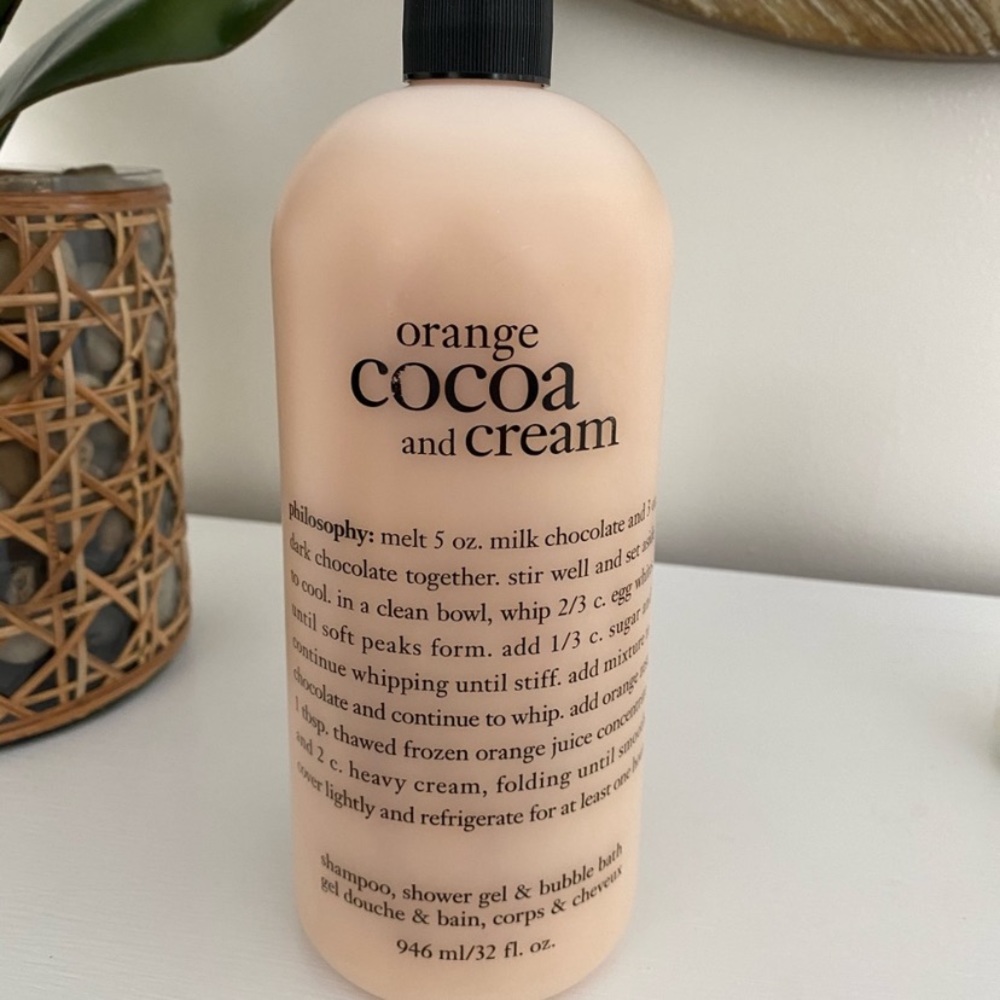 Philosophy Orange Cocoa & Cream Body Bubble Wash